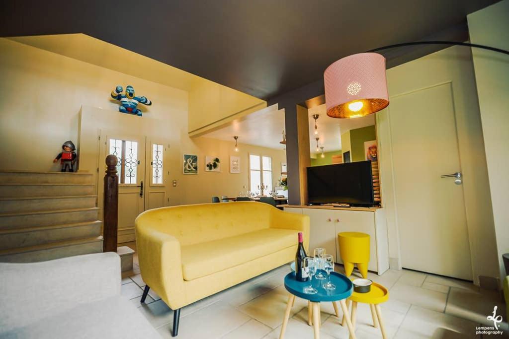 Maison Piscine Interieure Et Garage Troyes Esterno foto